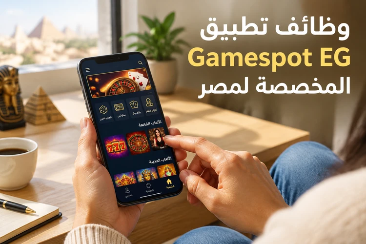 وظائف تطبيق Gamespot EG المخصصة لمصر