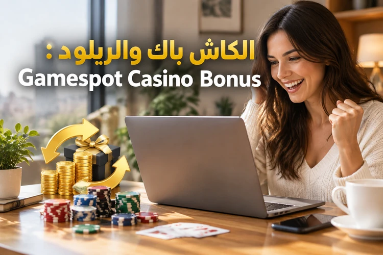 الكاش باك والريلود: Gamespot Casino Bonus للاعبين الدائمين